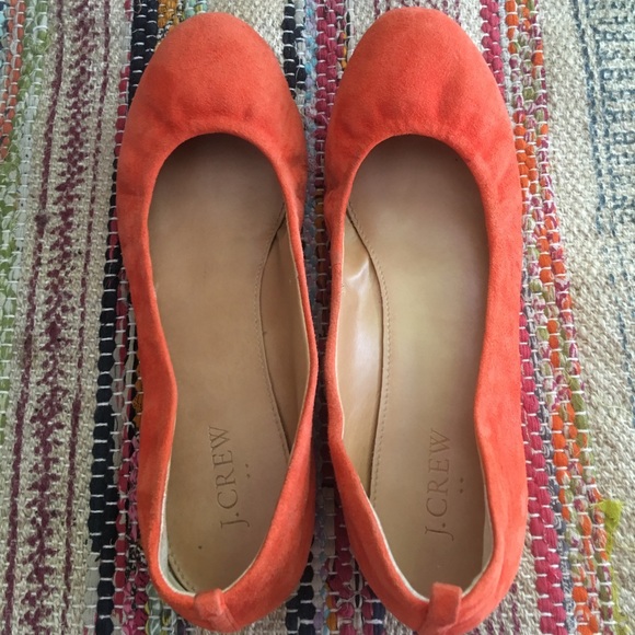 J. Crew suede ballerina flats - Picture 6 of 8